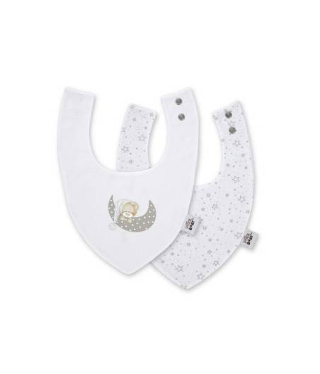 Pack 2 Bandanas Sleep Bambu Gris Interbaby