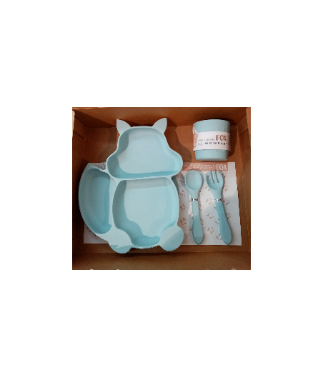 Vajilla Fox Azul Wowbaby