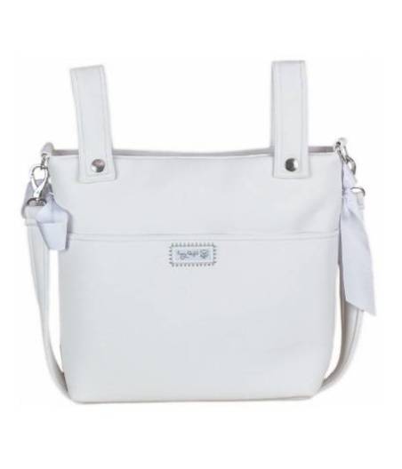 Bolso TalegaBasic 01L Blanco Personalizado Rosy Fuentes
