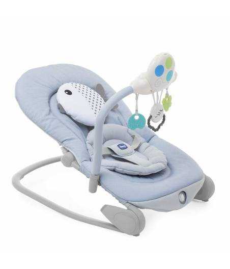 Hamaca Balloon Dots Gris/Azul Chicco