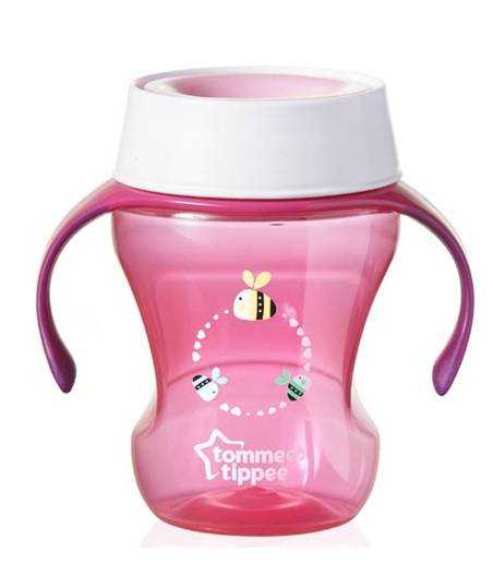 Taza Rosa Con Asas 360º Trainer Cup 230 ml Tommee Tippee