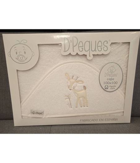 Capa De Baño Bambi Beige D'Peques