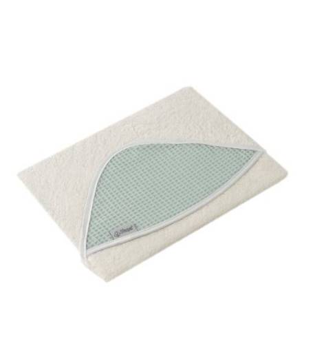 Capa De Baño Bambu Gofre Verde D'Peques