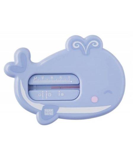 Termometro De Baño Snorkels Ballena Morada Saro