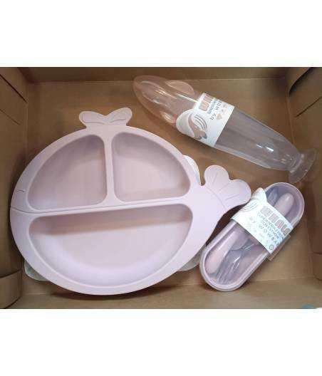 Vajilla Whale Rosa Wowbaby