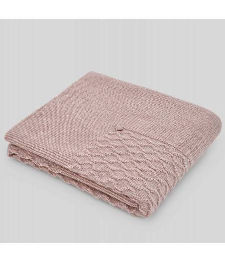 Toquilla o Manta Punto Essencial Light Brown Paz Rodriguez