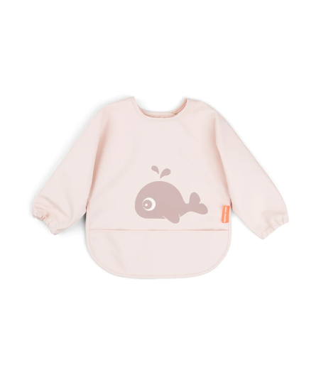 Babero Con Bolsillo y Mangas Wally Rosa Done By Deer