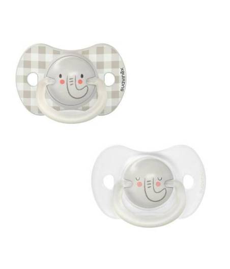Chupete XS Premium Elefante con tetina fisiológica silicona