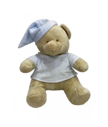 Peluche Oso Personalizado Azul Lista Gamberritos