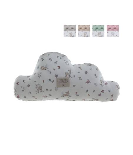 Cojin Decorativo Nube Bambi Menta Uzturre