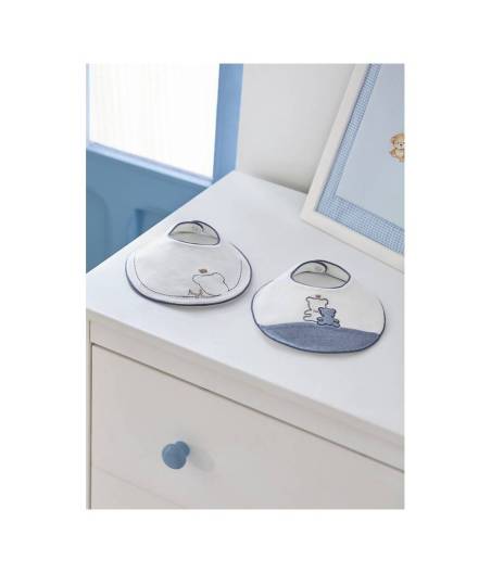 Set 2 Baberos Winter 9331 Azul Marino Mayoral