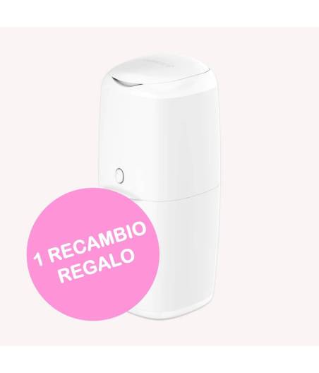 Contenedor De Pañales Blanco Angel Care + Recambio adicional
