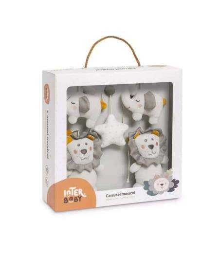 Carrusel Movil Musical Leon Interbaby