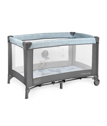 Parque Cuna + Colchón Basic 630140 Gris Innovaciones MS