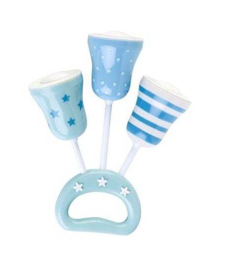 Sonajero Campanas Azul Saro