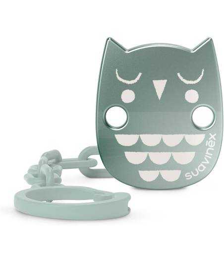 Broche Buho Pinza Bonhomia +0M Verde Suavinex