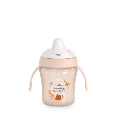 Taza De Aprendizaje 6+ Rosa Wonderland Suavinex