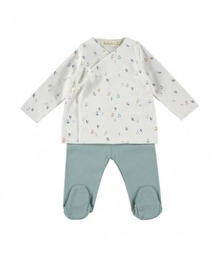 Conjunto Jubón + Polaina 0M Lavanda Babyclic