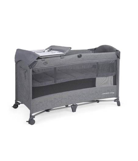 Parque Cuna Oxford Colecho 630405 Gris Oscuro Innovaciones MS