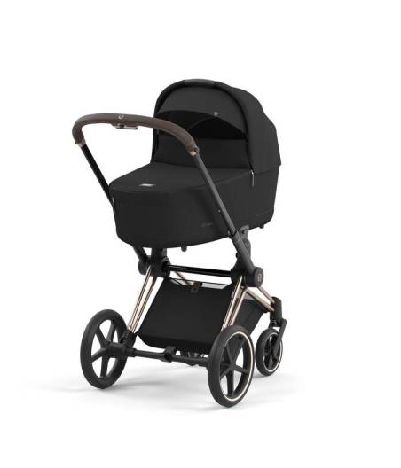 Duo Priam Negro Chasis Rosegold Cybex