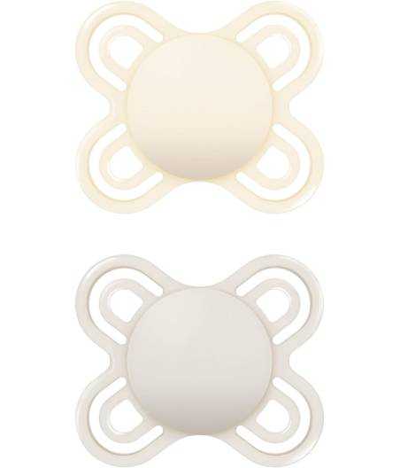Pack 2 Chupetes Perfect Start 0-2M Silicona MAM
