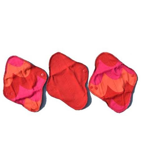 Compresas Ecofit Regular Sandia Pack De 3 Crianza Natural