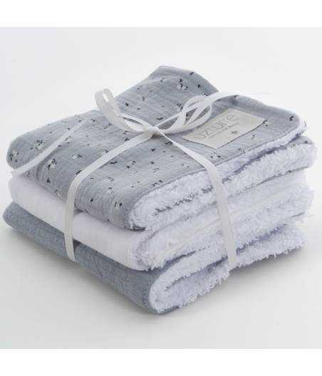 Pack 3 Salva Babitas 28*28 Tilda Uzturre