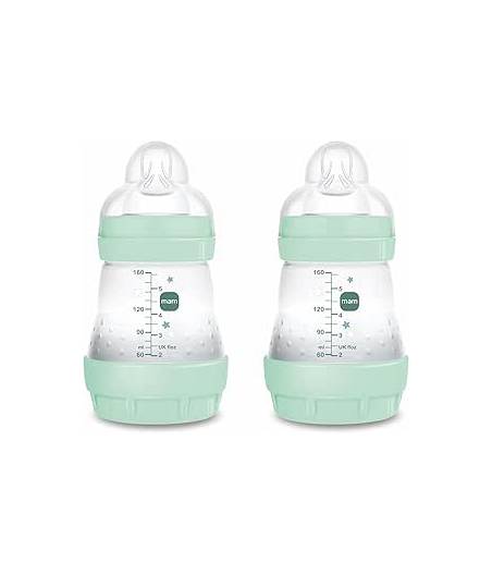 Pack 2 Biberones Easy Start 160 ml Anti-Colico 0 m+ MAM