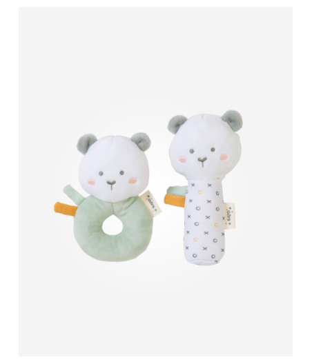 Set de Sonajeros Sweet and Fun Menta Saro