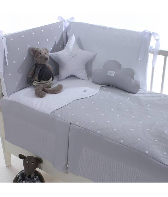 Colcha Y Protector Cuna...