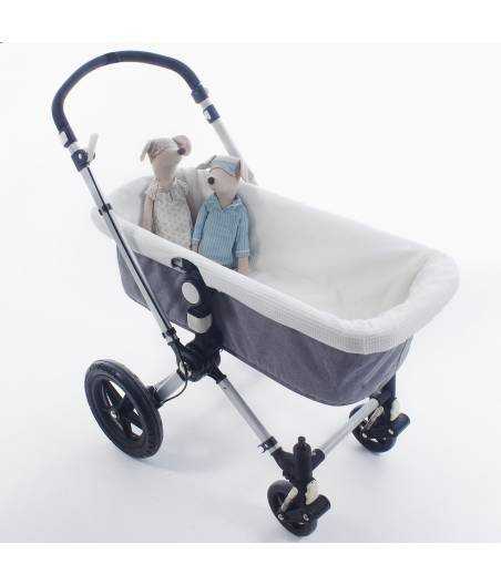 Interior De Capazo Class Blanco Bebé Uzturre