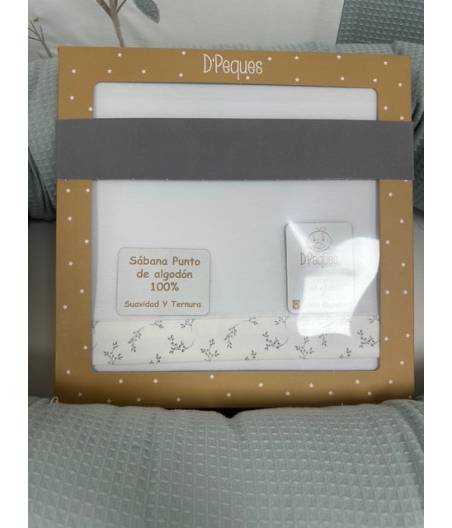 Sabanas De Coche Ramillete Gris DePeques