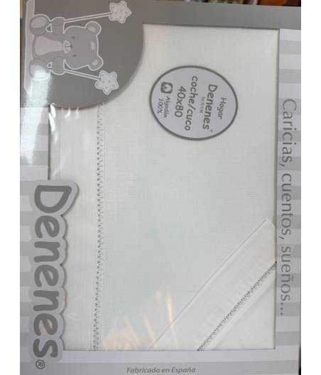Sabanas Coche Diente Blanco Denenes
