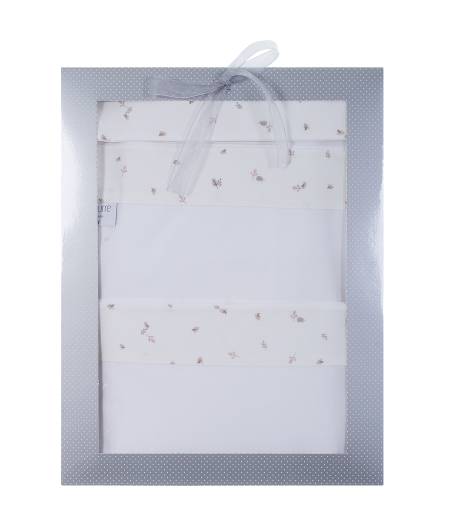 Juego De Sabanas Cuna Renata Rosa Uzturre