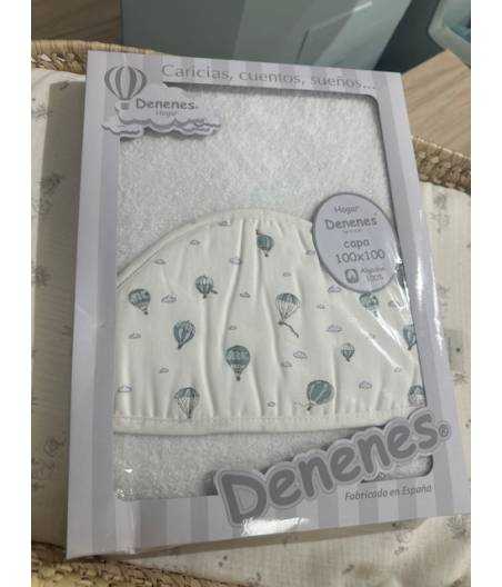 Capa De Baño Globos Verdes Denenes