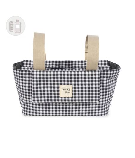 Bolso Organizador I Love Vichy Negro Walking Mum