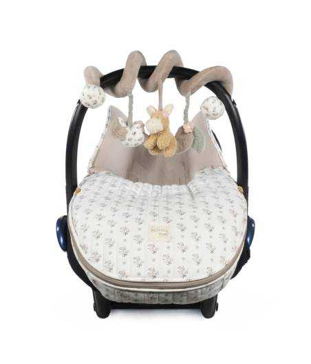 Espiral Burrito Botton Flores Walking Mum