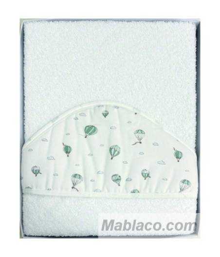 Capa De Baño Globos Verde D`Peques