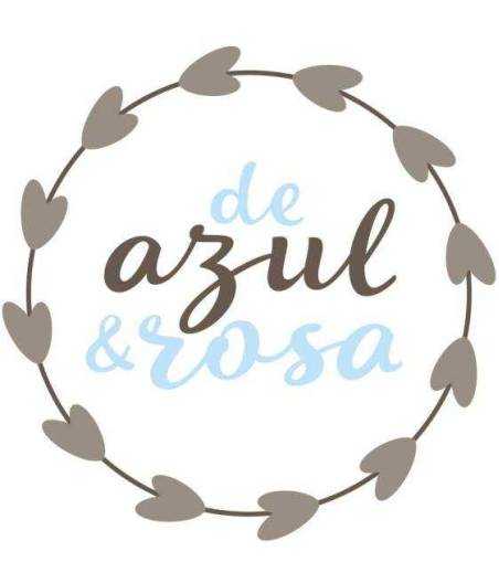 Manoplas Polipiel Beige Con Pelo de Azul y Rosa