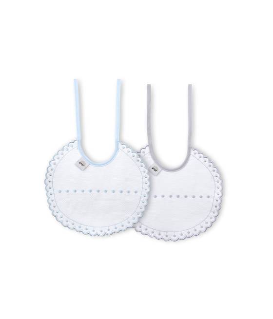 Pack Baberos R8 Gris y Azul...