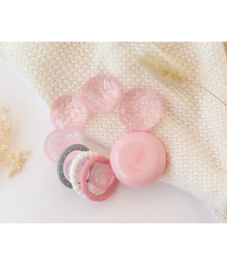 Mordedor De Frio Rosa Kiokids