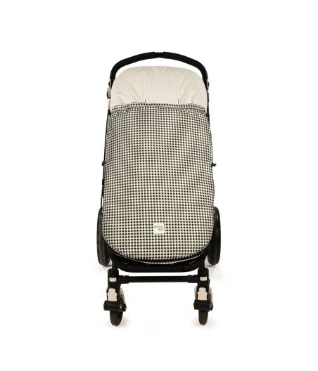 Saco Silla Desenfundable I Love Vichy Negro Walking Mum