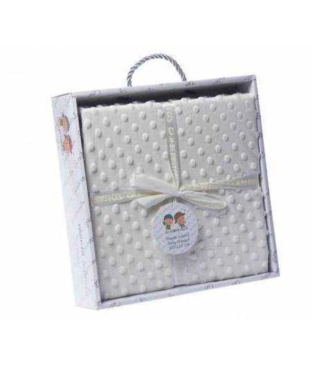 Manta De Cuna Beige Gamberritos
