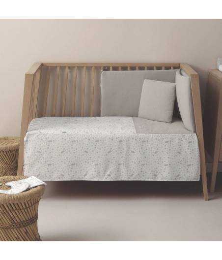 Conjunto Colcha Y Chichonera Cuna Abete Beige Cambrass