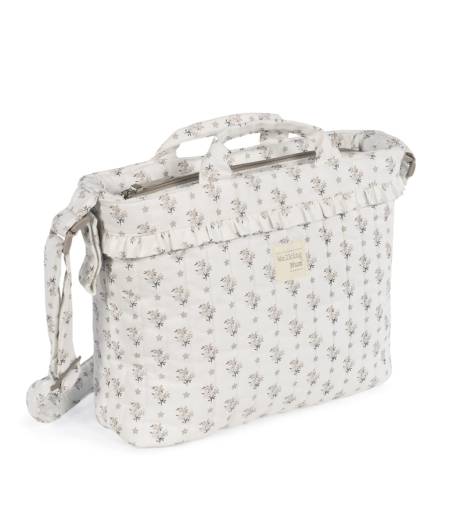 Bolsa Canastilla Botton Flores Walking Mum
