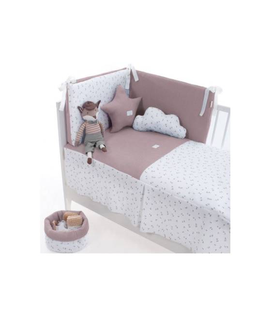 Colcha Y Protector Cuna...