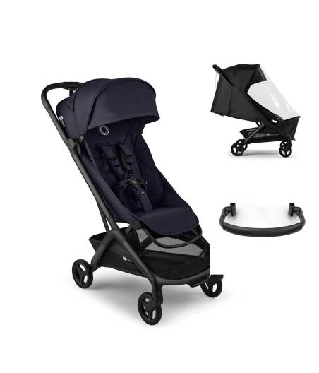 Pack Silla Butterfly Bugaboo Deep Indigo + Barrera + Burbuja de Lluvia Bugaboo