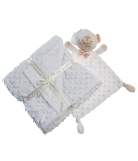 Manta y Dou Dou Topos Blancos Gamberritos