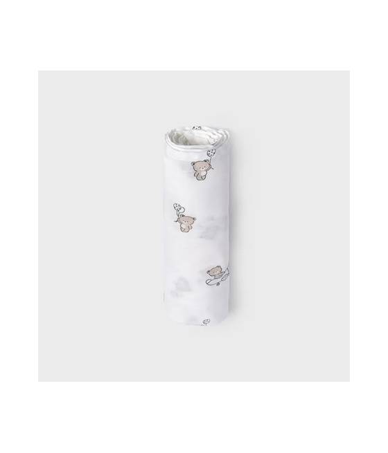 Muselina De Bambú 9059 Osos Mayoral