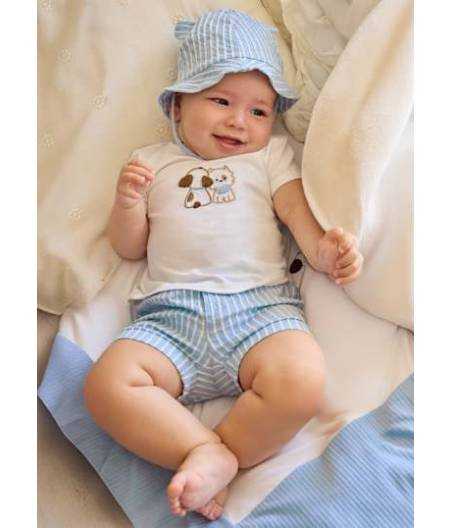 Conjunto 3 Piezas Perros 1276 Cielo 1-2M Mayoral